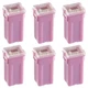 ALLECIN 30A Square Auto Fuses 30AMP Tall Standard Profile Box Shaped...
