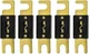 5 X 300A Plated ANL Fuse Auto Stud Fuses 100A AMP Gold Blade Car Audio Stereo Am