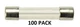 100 PACK - AGC7 FUSES QUICK-ACTING 7 AMP MINI GLASS FUSES #AGC7-100PK
