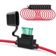 Nilight 10 Pack NI-FH01 Inline Holder 14AWG Wiring 10Pcs Fuse 