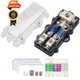 TIYANG 2 Way ANL Amp Fuse Block Car Audio Subwoofer Amplifier 2way