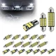 20 PCS Car LED Interior Bulb Kit  T10, 31mm, 41mm Dome Lights Replacement