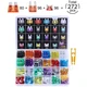 272pcs 5A10A15A20A25A30A Mini/Small/Medium Car Mixed Standard Blade Fuse Box Kit