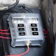 WUPP 12 Volt Fuse Block, Waterproof Boat Fuse Panel with LED Warning Indicato...