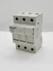 Ferraz Shawmut USBCC3 Fuse Holder w 1 Fuse 30A 3P 600V Class CC DIN Mount