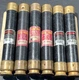 6- FRS-R-20, 20 Amp Fusetron 600V 300VDC, Class RK5 Fuses, Type D