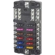 Blue Sea 5031 ST Blade Fuse Block w/o Cover - 12 Circuit w/Negative Bus