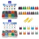 Vrupin 220Pcs-Car Fuses Assortment Kit,Blade-Type Automotive Fuses, Black