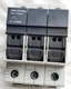 ALLEN BRADLEY 1492-FB3M30 Fuse Holder With 3 Poles Midget Fuses 30A