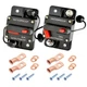 Bolipoeq 50Amp Circuit Breaker DC 12V-48V for Marine Boat Trolling Motor Auto...