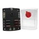 Cole Hersee 880027-BP 6 Ato Standard Series Fuse Block W/ground Bus