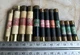 MIXED LOT OF 12 BUSSMANN FUSE RES60 NOS-10 NOS-25 NOS-30 NON-35 NON60
