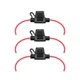 VANTRONIK Waterproof Mini Inline Fuse Holder with 20 Gauge AWG Wire 12 Inches...