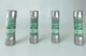 Lot of 4 Bussmann FNM-6/10 Fusetron Dual Element Time Delay Fuses 250V