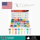 Nilight - 50019R 272pcs Standard & Mini & Low Profile Mini Blade Fuse Assortment
