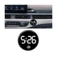 Ywdiml Car Dashboard Digital Clock, Stick On Luminous Small Black/White 