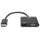 Rocstor Y10A295B1 DisplayPort To HDMI VGA Adapter