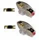 2 IMC Audio 180 Amp Mini ANL and 2 Fuse Fuse holder 4 6 8 Gauge Car Audio Gold