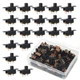 100 PCS 0.5A 50V DC 3 Pin On/Off 2 Position Panel Mount Micro Slide Switch