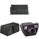 Kicker 45DL7R122 Dual 12" L7R 2-Ohm Loaded Vented Enclosure - w/ CXA1200.1 Am...