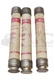 LOT OF 3 GOULD SHAWMUT TRS20R TIME DELAY FUSE 20A 600VAC