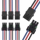 MUYI 14AWG Electrical Connectors 3wire connector(3 sets), Black, Green, Red 