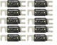 400 Amp 400A Fuse The Install Bay ANL400 High Quality Nickel Plated (10/pack)