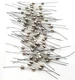 Lot of 50 Littelfuse 3AG 8A 125 Volt 8 Amp Pigtail Glass Fuses