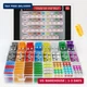TMH 372 Pcs Car Fuse Assortment Kit, 96 Standard Blade Fuses Automotive + 96 Min
