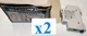 x2 NEW Ferraz Shawmut USCC1I-DC24 Single Pole 24V 30A Fuse Block 2pcs