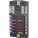 Blue Sea 5031 Marine ST Blade Fuse Block - 12 Circuits with Negative Bus
