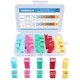 30pcs Jcase Car Fuse Assortment Kit Tall/STD and Low Profile Jcase Box Shaped...