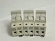 LOT OF 3 SIEMENS FUSE HOLDER 3NW7-021 10X38 32 A AMP 2P 2 POLE 690V - USED