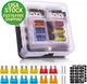 12V Fuse Box 6 Way ATO ATC Waterproof Fuse Block with LED Indicator for Marine..