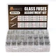 MADCATZ 360 Pcs 24 Values Fast Blow Glass Fuses Assortment Kit 250V 5x20mm 0....