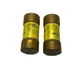 (2) NOS Bussmann 45A 600VAC Low-Peak Dual Element Time Delay Fuse LPJ-45SP
