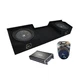 99-06 Chevy Silverado Ext Cab Truck Kicker CompR CWR10 Dual 10 Sub Box CX1200.1