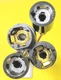 LOT of 4 BUSSMANN FUSE HOLDERS HLR-2A, 15A, 2 ARE WITH GLR-1 Pre-Owned & Tested.