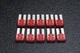 10 PK ATR 10 AMP FUSE FUSES BLADE CIRCUIT EATON BUSSMANN MICRO 2 LEG ATR10
