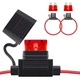ecocstm 2 PCS Inline Fuse Holders 12V, 18 AWG Car Gauge 2 18AWG 