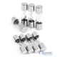 8 Pack Belva BAGU60 60 Amp Nickel-Plated AGU Fuse