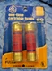 NEW GE one-time cartridges fuses 60 AMPS pack of 2 GE37560-2D Factory Sealed