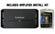 Rockford Fosgate P1000X2 2-Channel Car Audio Amplifier w/ Stinger SS1200XS Kit