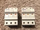 FERRAZ SHAWMUT FUSE HOLDER USBCC3I 30A AMP 600V VOLT USBCC31 (Lot of 3)