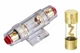 IMC Audio In-Line 4/8 Gauge AGU Fuse Holder w/ (1) 80 Amp Fuse for Car Audio