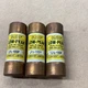 LOT OF 3 BUSSMAN LPJ-15SP LOW PEAK FUSE BUSS TIME DELAY #612K99