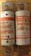 Lot Of 2, Gould Shawmut A50P100 & A50P100-4, Type 4 Fuses 100 amp, #1623AC