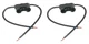 Parts Master 81041 In-Line ATC/ATO Blade Fuse Holder with 18 ga. Leads (Qty 2)