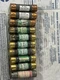 Cooper Bussmann NON-60 Fuse, Buss One Time, 250VAC, 125VDC Class K5 Lot Of 10