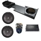 2014-2018 Chevy Silverado Double Cab Kicker CWR12 Dual 12 Rhino Sub Box CX1200.1